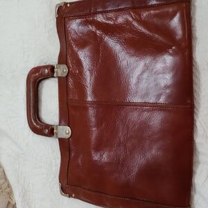 Vintage BOND STREET Leather Dr. Case/ Briefcase. Made In Italy